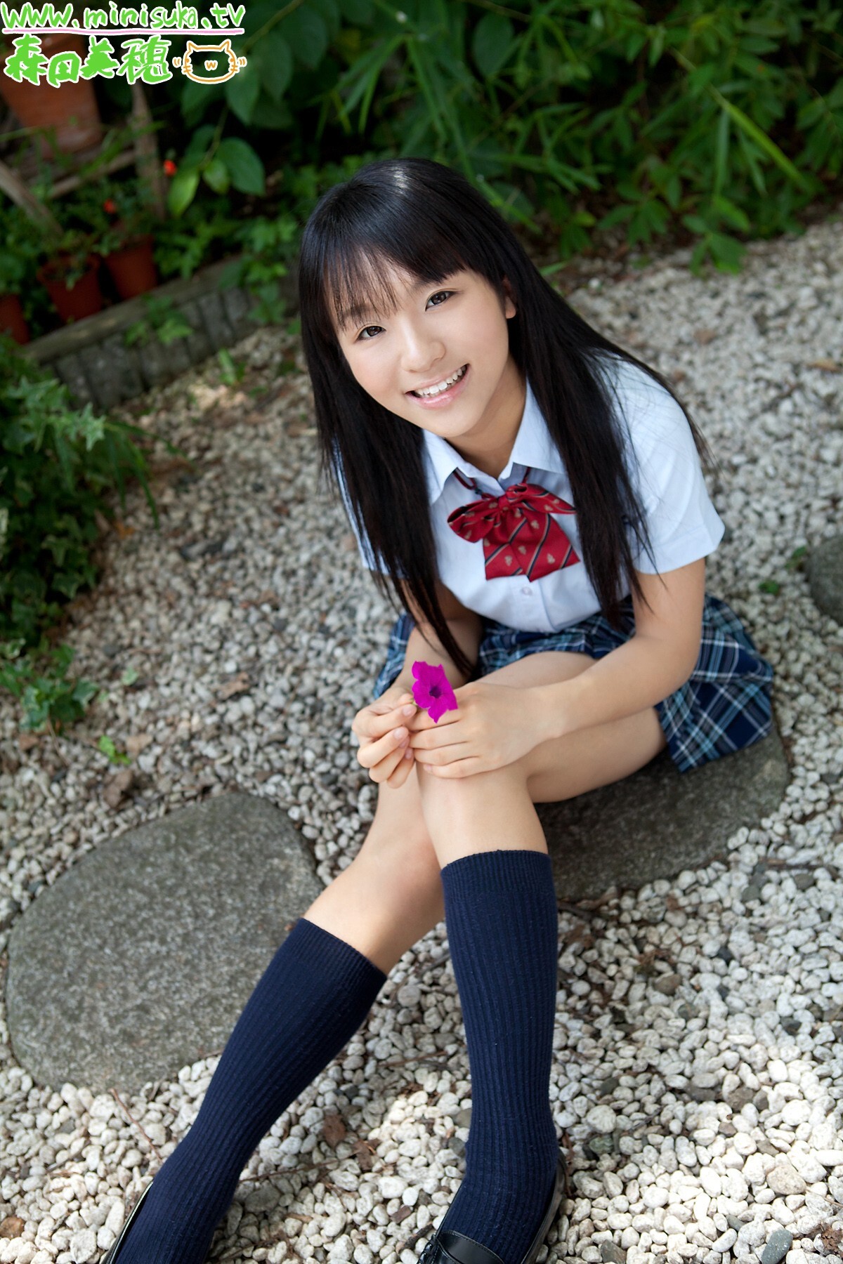 森田美穂 (1) [Minisuka.tv] 现役女子高生 Miho Morita 日本美女写真